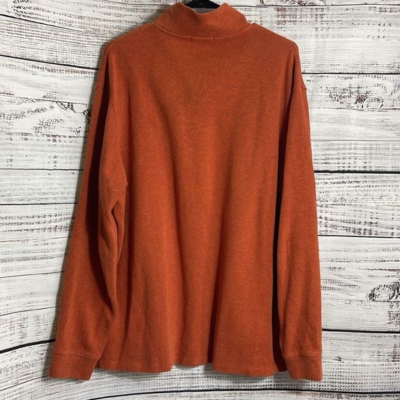 Polo Ralph Lauren pullover Mens XL quarter Zip sweatshirt pony cotton Pony - Picture 4 of 10
